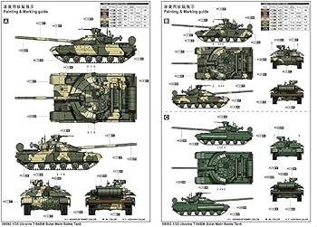 JR 211 kei　トランペッター　T-64BM Ukraine T-64BM Bulat Main Battle Tank 09592-1/35 Series